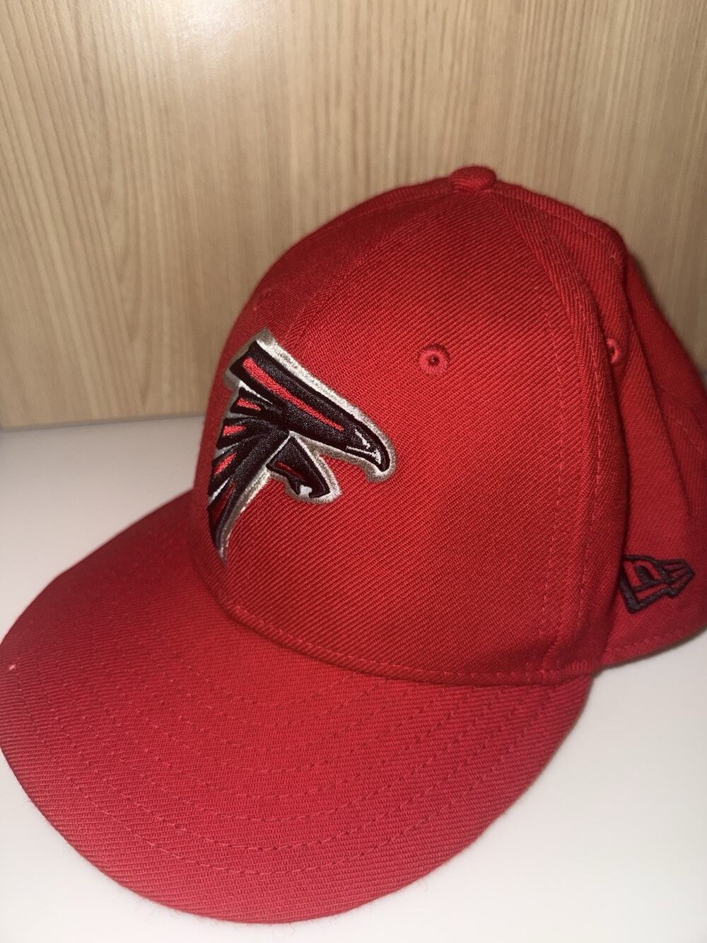 Atlanta Falcons New Era 59FIFTY Fitted Hat 7 3/4 Red NFL Wool Cap
